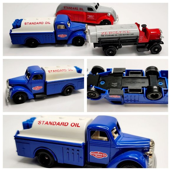 6 Lledo Standard Oil Chevron Zerolene Trucks England JR53/55/56 - Picture 4 of 7